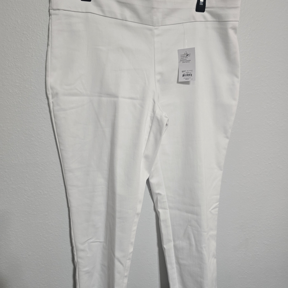 Croft & Barrow Women's White Skinny Pants